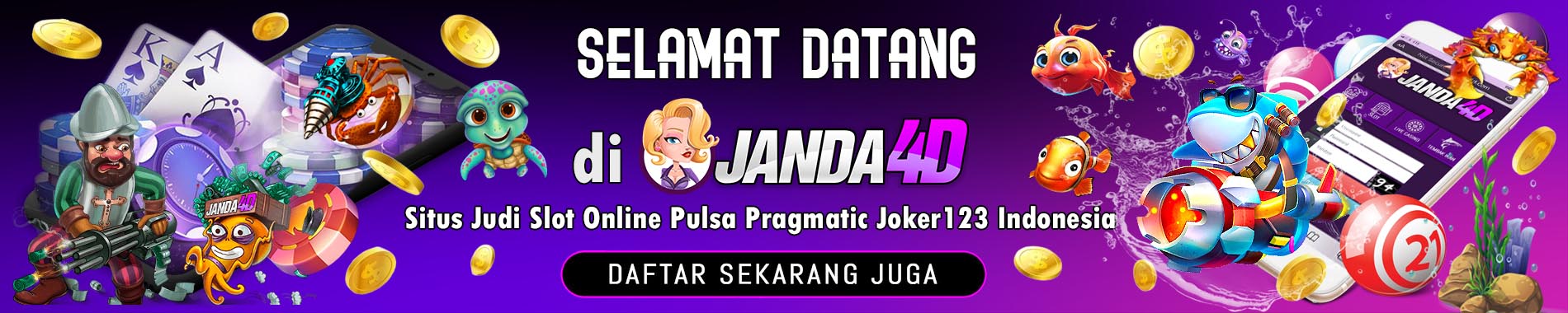 JANDA4D - Agen Situs Judi Slot Online JANDA4D